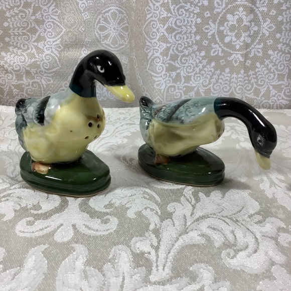 Kitchen Vintage Mallard Duck Salt And Pepper Shakers Japan Poshmark
